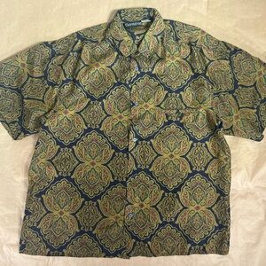 Mens Bemino silk shirt